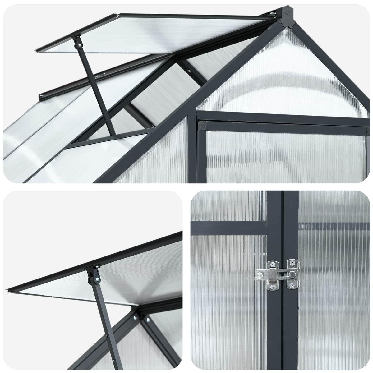 vidaXL Garden Greenhouse 183.5 x 423.5 x 207 cm 6