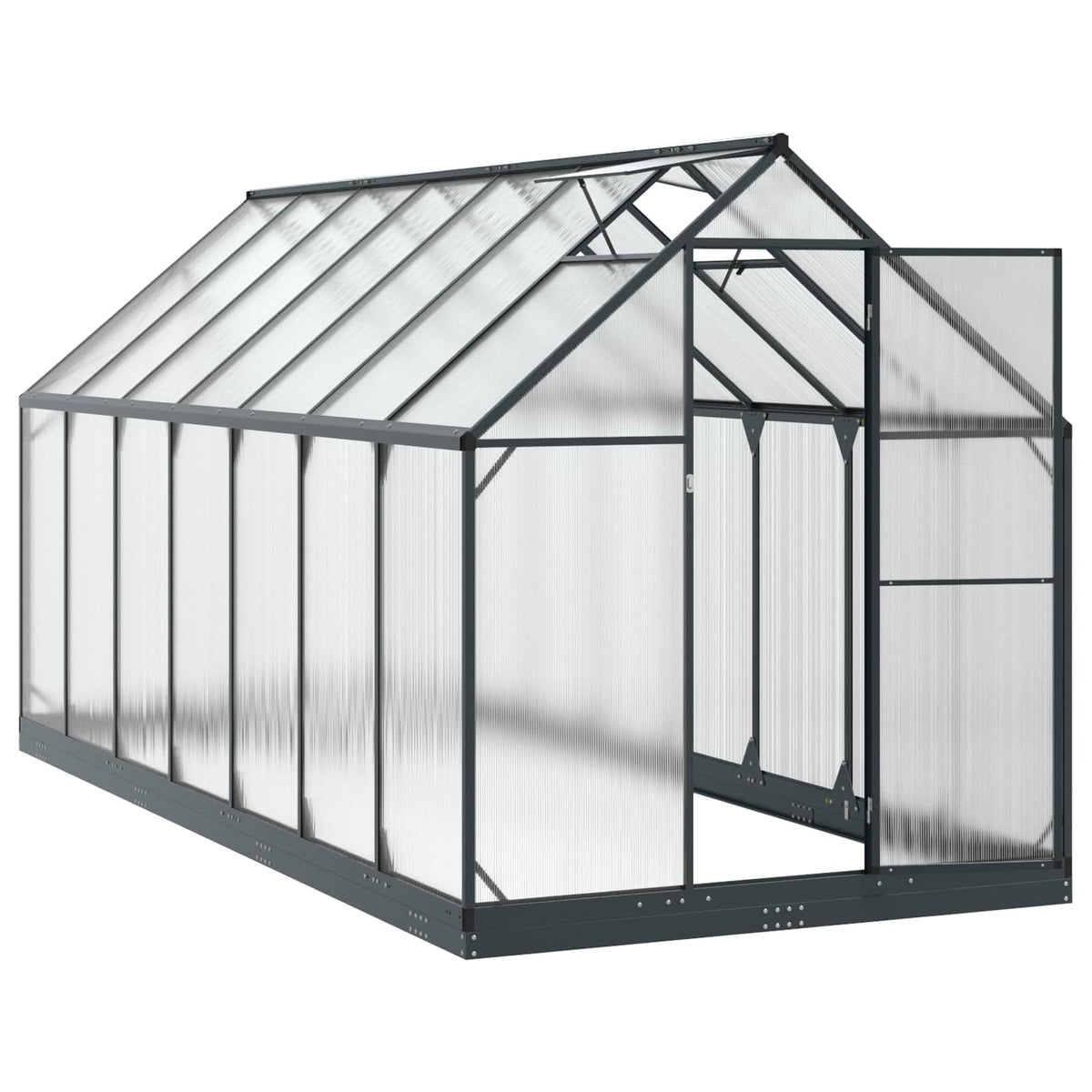 vidaXL Garden Greenhouse 183.5 x 423.5 x 207 cm 2