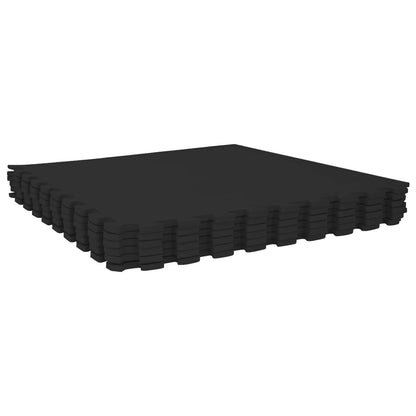 Pool Ground Mat 18 m² EVA Foam Thickness 0.4 cm Black 40