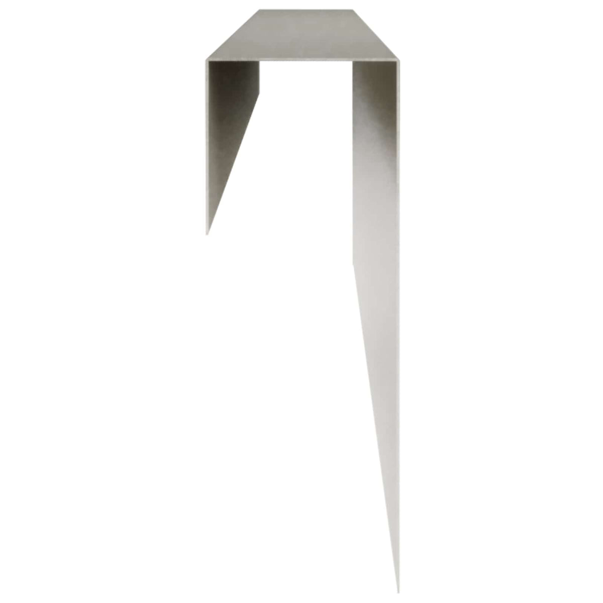 vidaXL Garden Cover Profile 2 pcs 100 x 6 x 15 cm Stainless Steel 4
