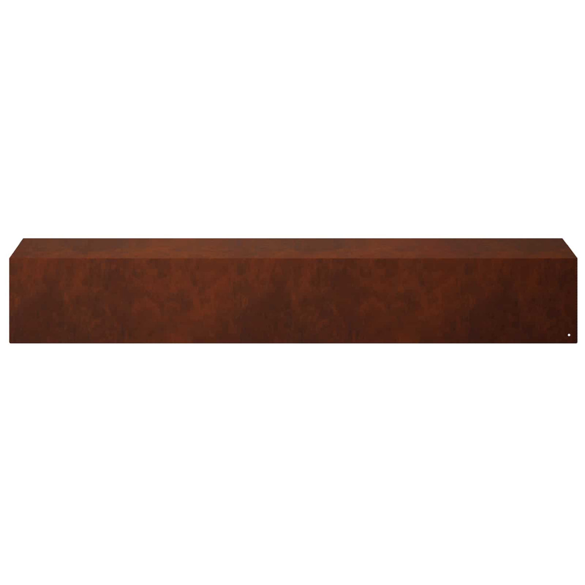 Garden Cover Profile 100 x 20 x 15 cm Steel 10 pcs Weathering steel