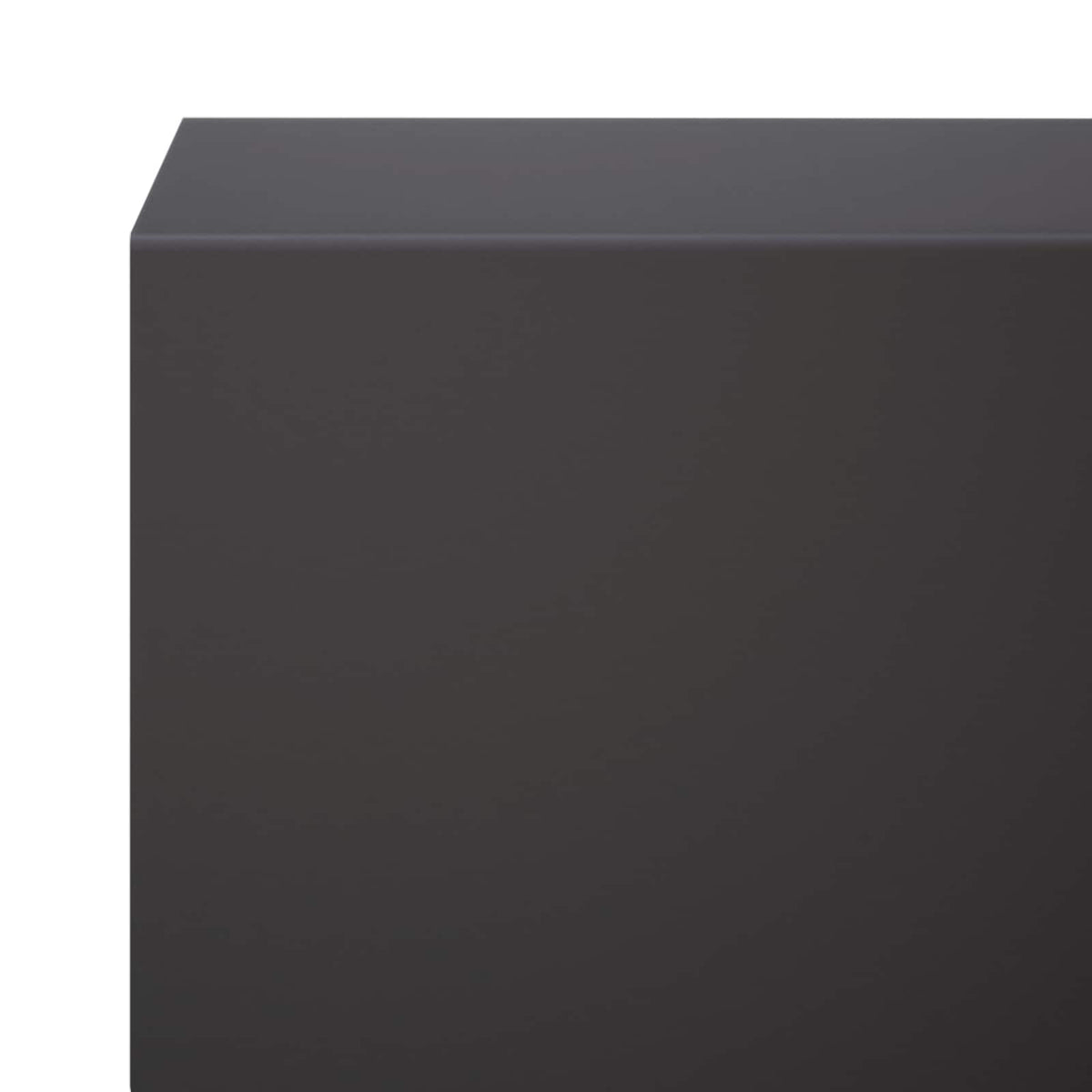 Garden Cover Profile 100 x 5 x 5 cm Steel 20 pcs Black