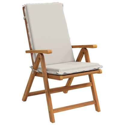 High Back Chair Cushion GEMERT 100% Polyester White 4 pcs White (melange)