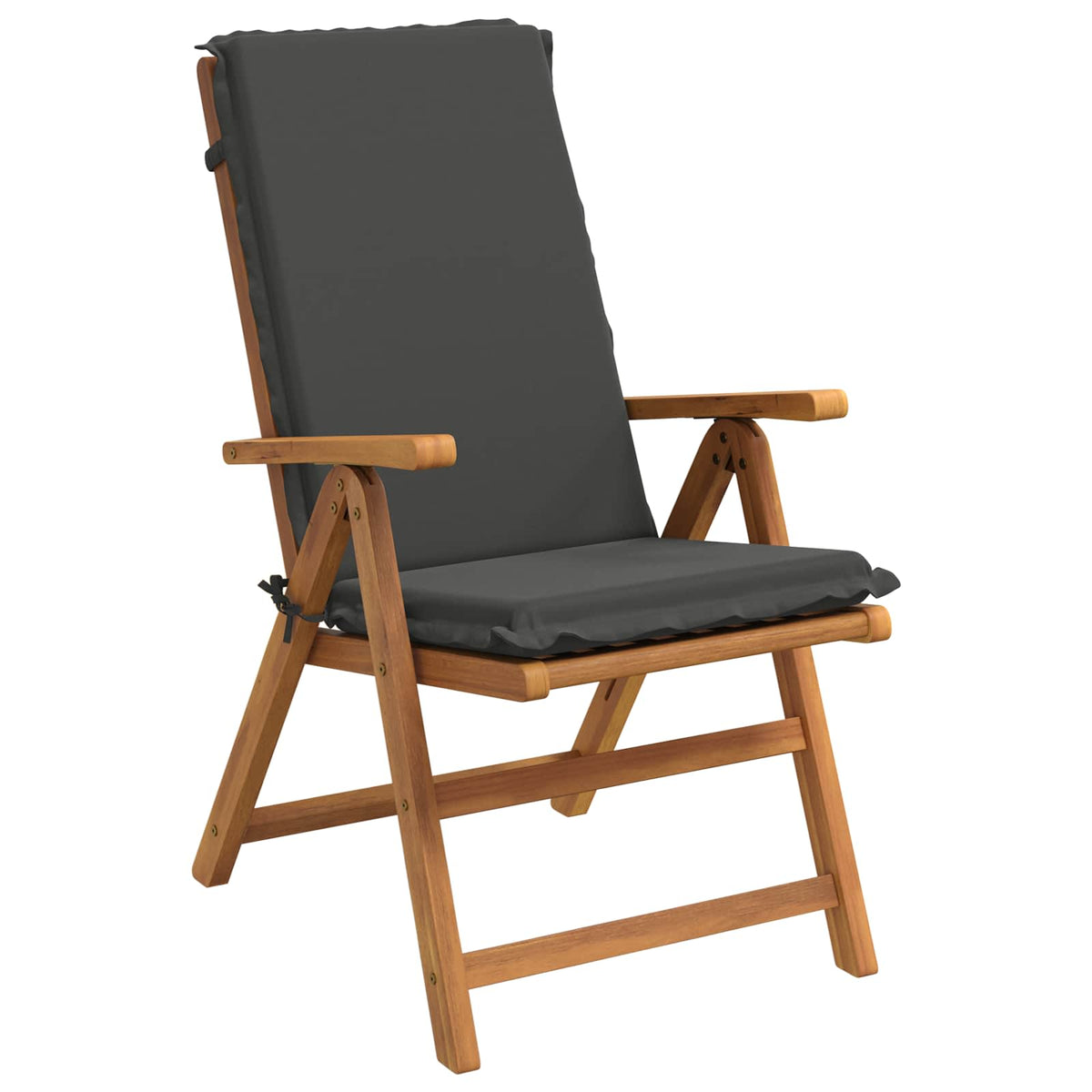 High Back Chair Cushion GEMERT 100% Polyester Grey 6 pcs Anthracite (polyester)