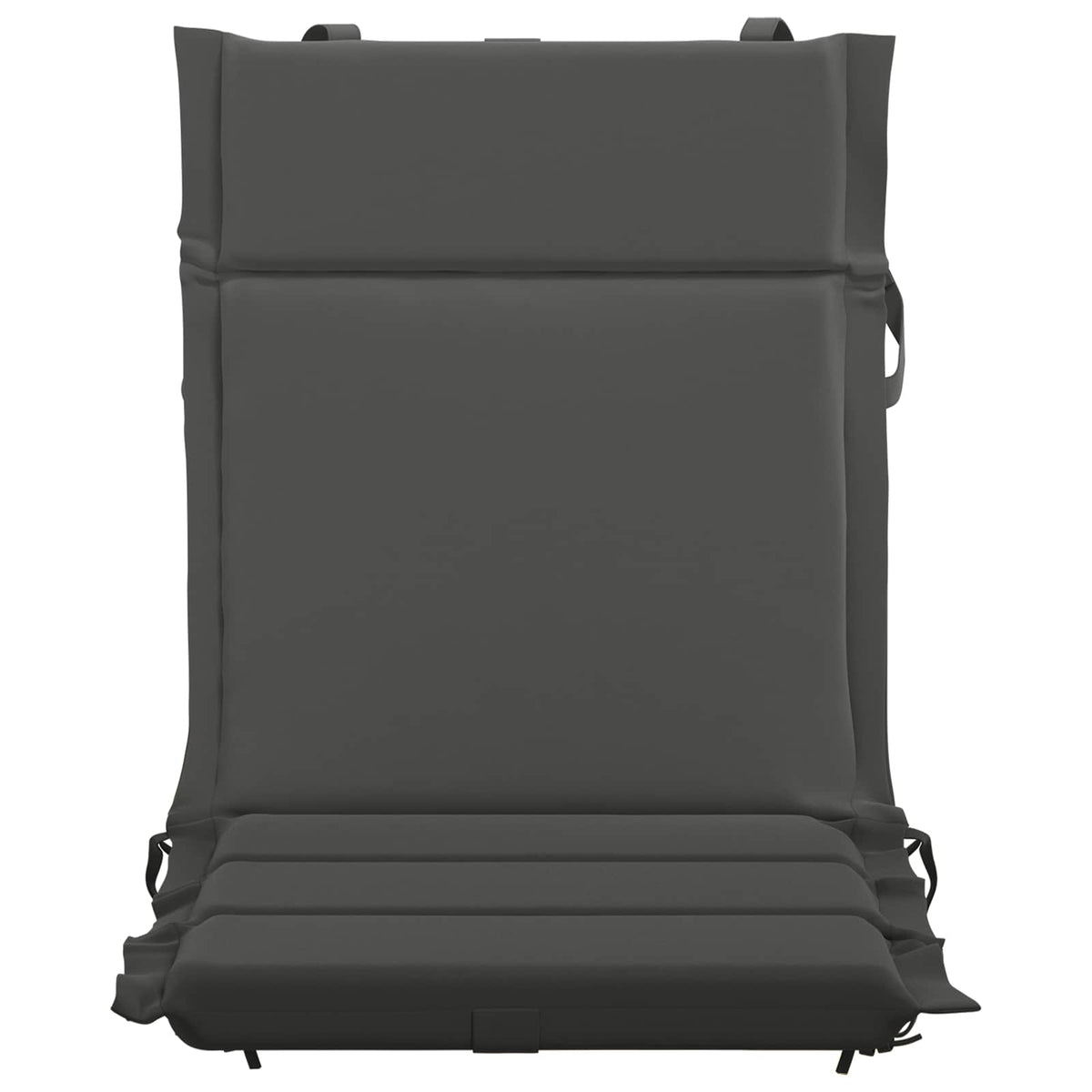 Low Back Chair Cushion GEMERT 100% Polyester Grey 110 x 50 x 3 cm 6 pcs Anthracite (polyester)
