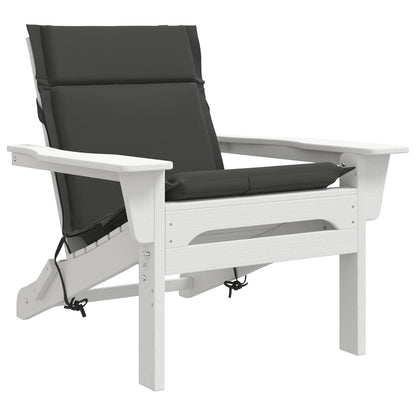 Low Back Chair Cushion GEMERT 100% Polyester Grey 110 x 50 x 3 cm 6 pcs Anthracite (polyester)