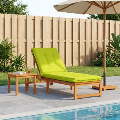 Sunlounger Cushion GEMERT Polyester 190 x 60 x 9 cm Bright green