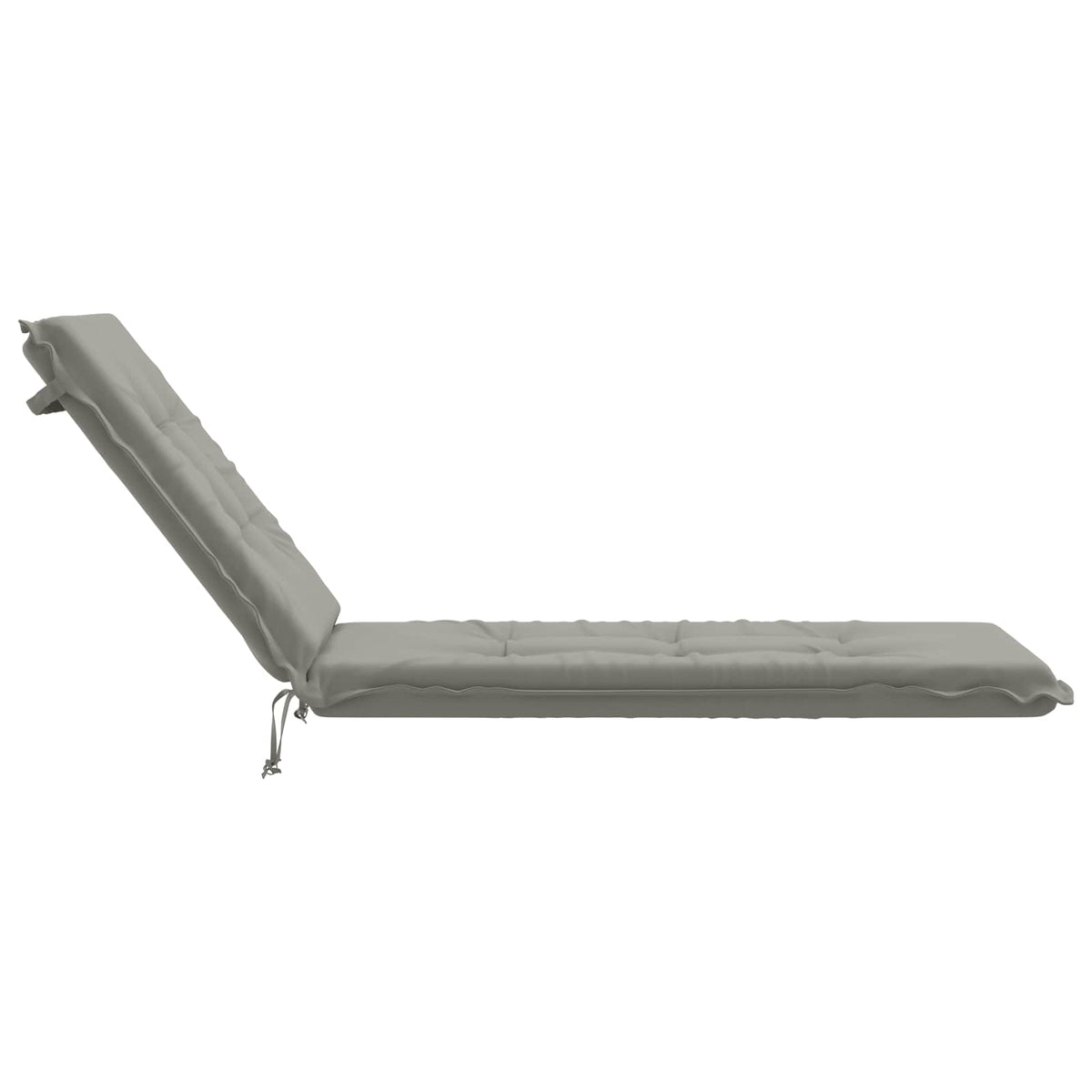 Sunlounger Cushion GEMERT Polyester 190 x 60 x 9 cm Grey