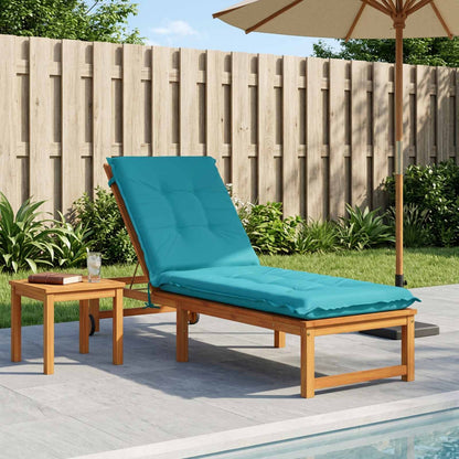 Sunlounger Cushion GEMERT Polyester 190 x 60 x 9 cm Turquoise
