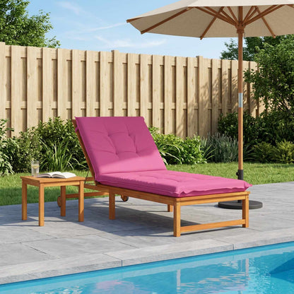 Sunlounger Cushion GEMERT Polyester 190 x 90 x 9 cm Pink