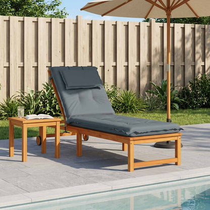 Sunlounger Cushion GEMERT 100% Polyester Melange Blue