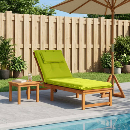 vidaXL Sunlounger Cushion GEMERT 100% Polyester Bright Green 1
