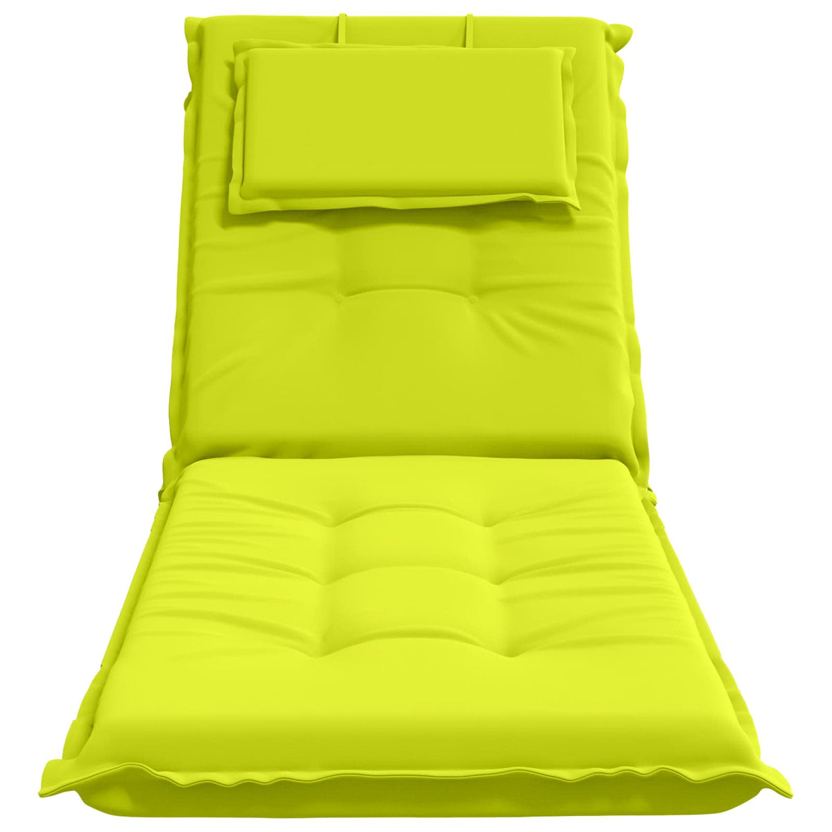 vidaXL Sunlounger Cushion GEMERT 100% Polyester Bright Green 4