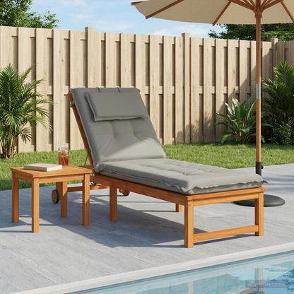 Sunlounger Cushion GEMERT Polyester Grey