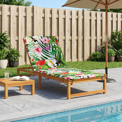 Sunlounger Cushion GEMERT Polyester 200 x 70 x 3 cm Multicolour