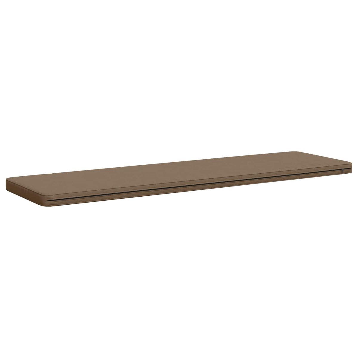 2-Piece Bench Cushions VUGHT 100% Polyester Red 2 pcs 200 x 50 cm Taupe (melange)