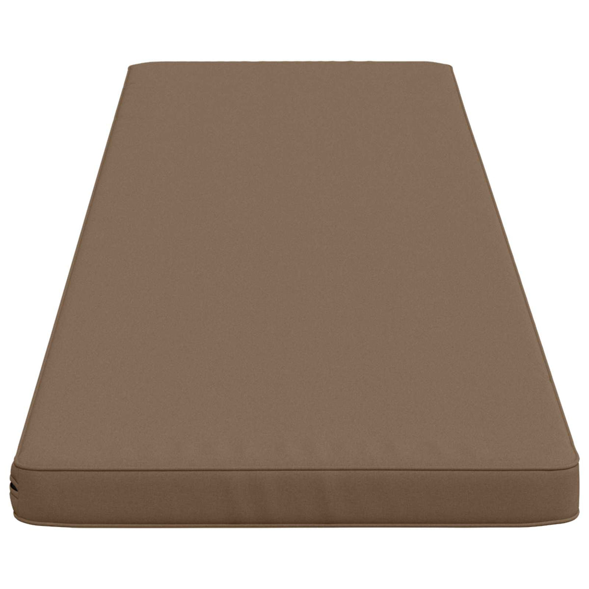 2-Piece Bench Cushions VUGHT 100% Polyester Red 2 pcs 200 x 50 cm Taupe (melange)