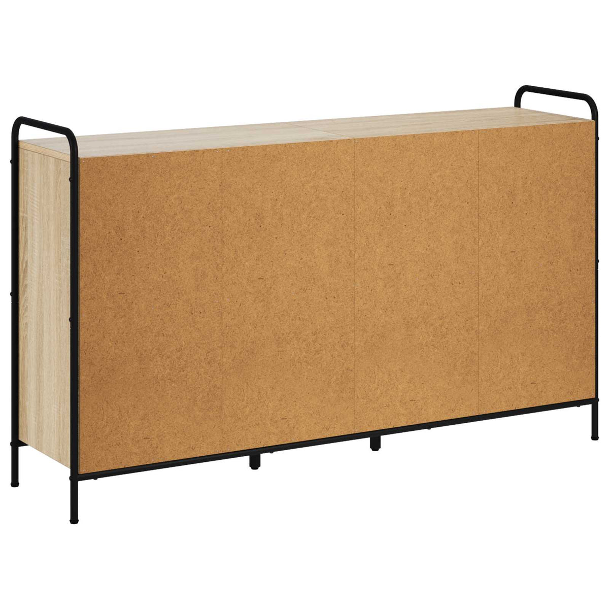 Sideboard 135 x 33 x 81 cm Engineered Wood Sonoma oak
