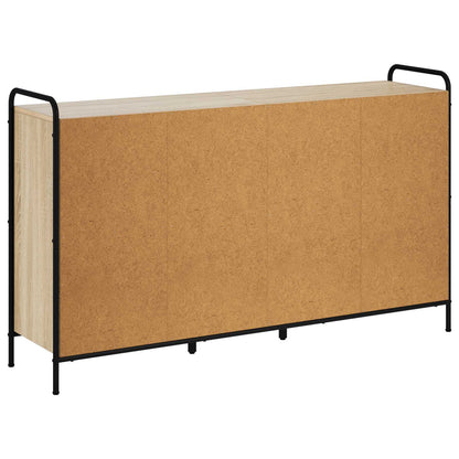 Sideboard 135 x 33 x 81 cm Engineered Wood Sonoma oak