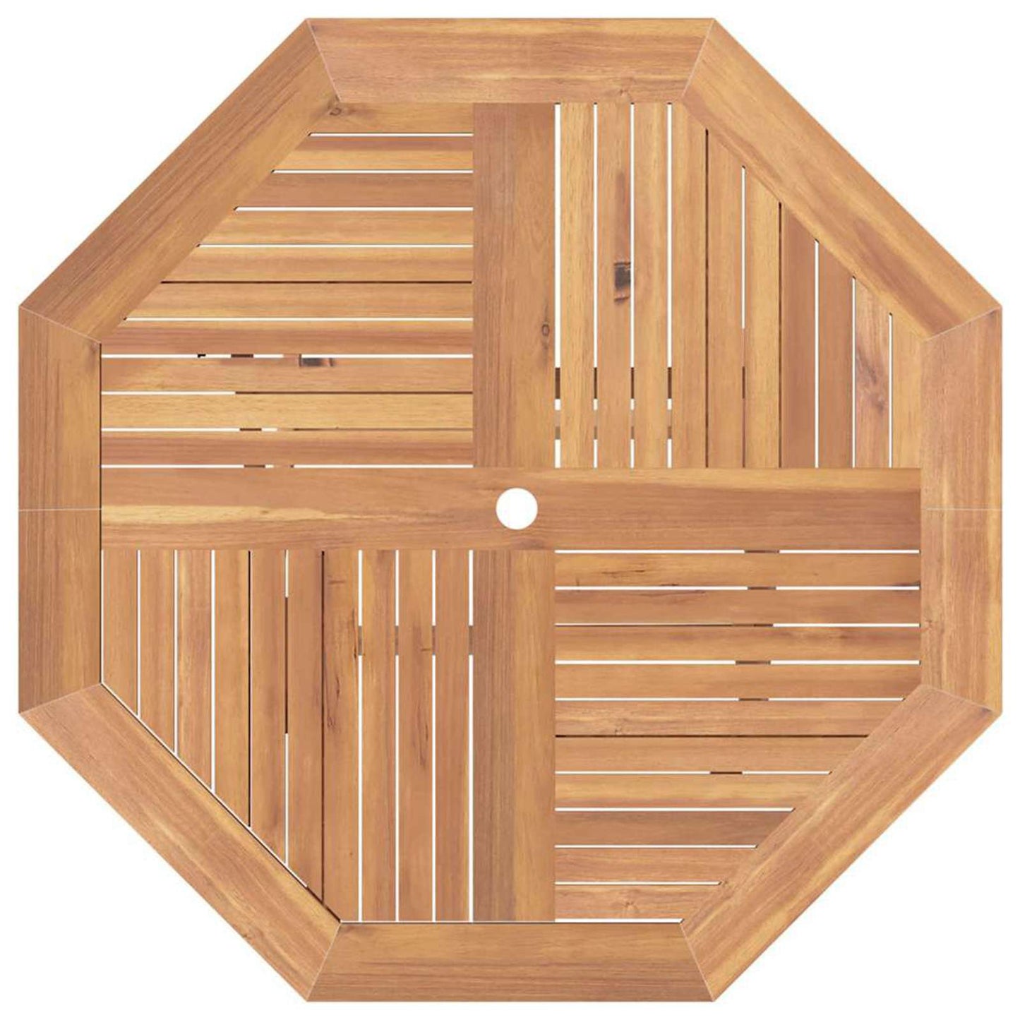 vidaXL Garden Set 5 pcs Brown Solid Teak Wood 6