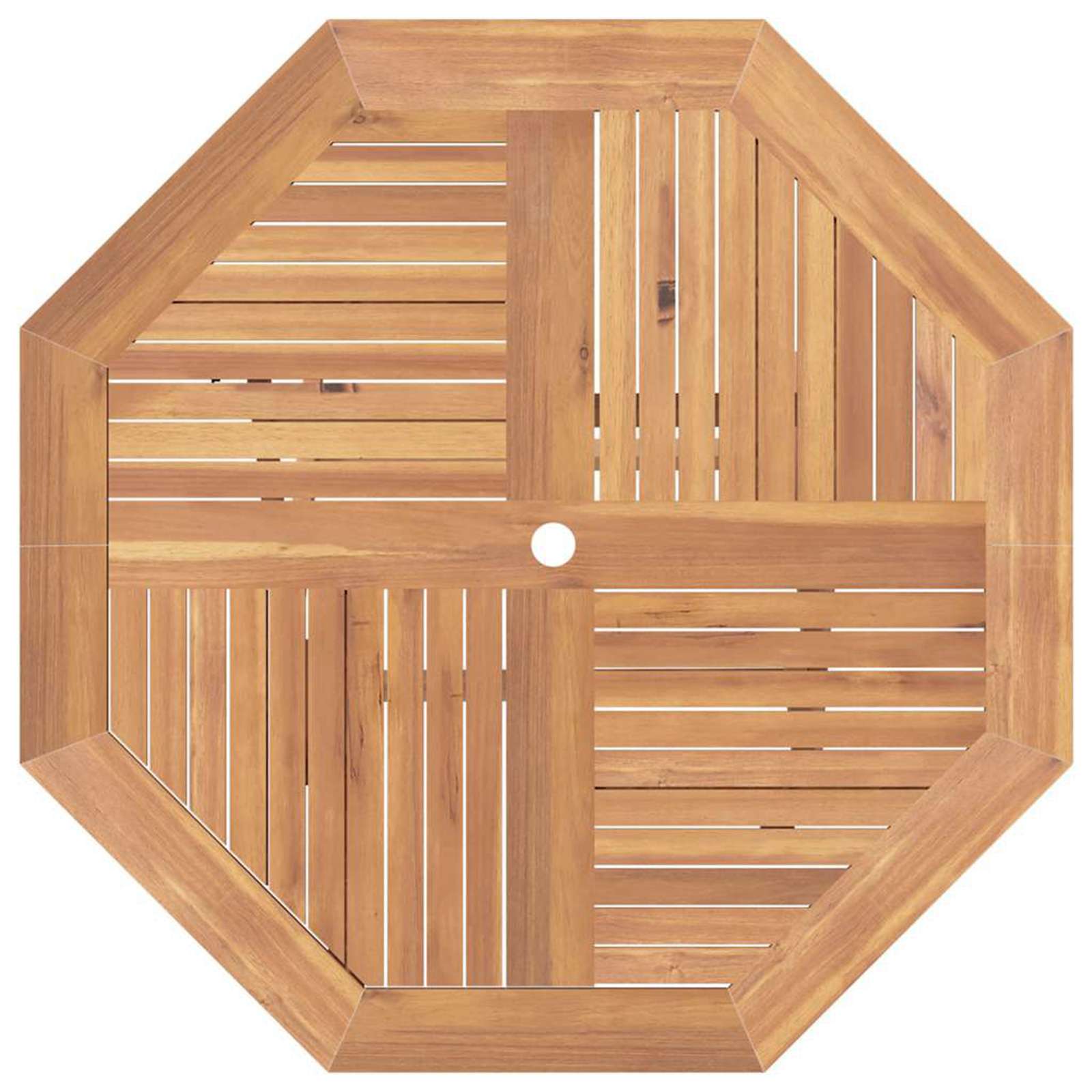 vidaXL Garden Set 5 pcs Brown Solid Teak Wood 6