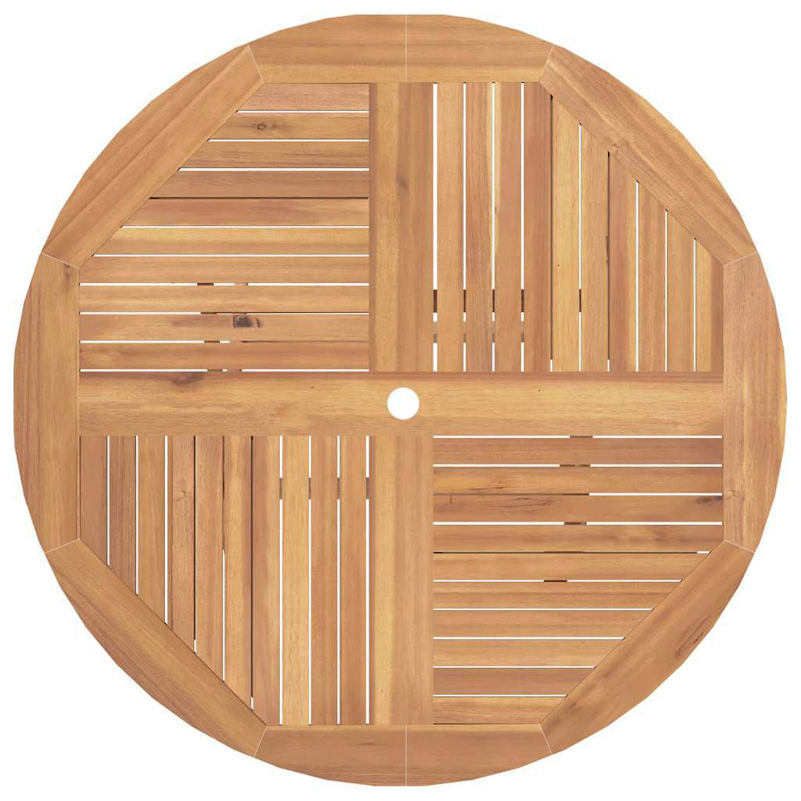 vidaXL Garden Set 5 pcs Brown Solid Teak Wood 6