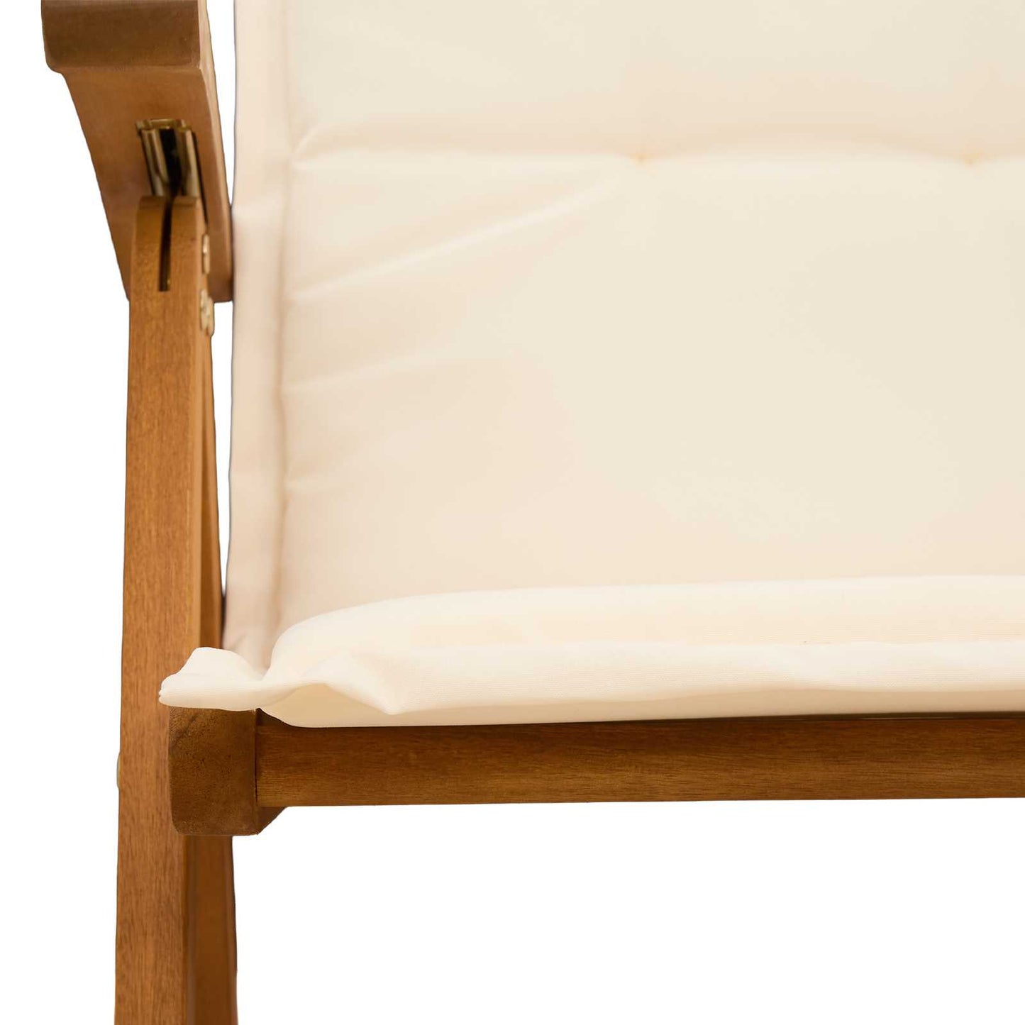 vidaXL Reclining Garden Chairs 6 pcs Natural Solid Acacia Wood 5