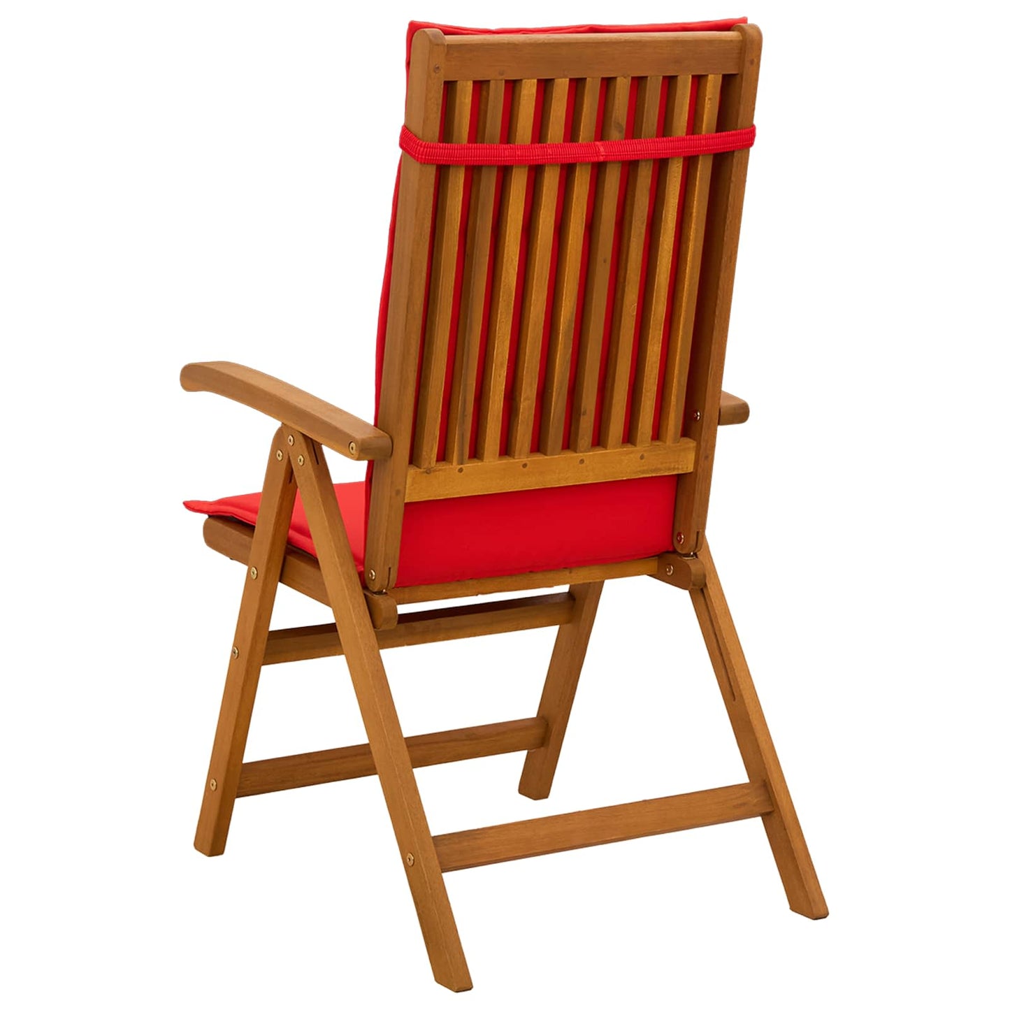vidaXL Reclining Garden Chairs 6 pcs Natural Solid Acacia Wood 3