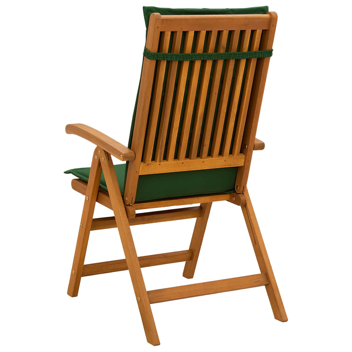 vidaXL Reclining Garden Chairs 6 pcs Natural Solid Acacia Wood 3