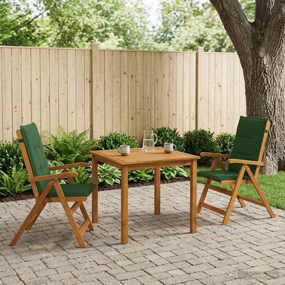vidaXL 3-Piece Garden Dining Set 2-Seaters Solid Acacia Wood