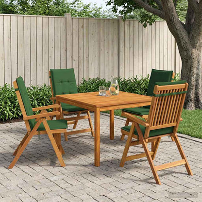 vidaXL Garden Dining Set Natural Solid Acacia Wood 1