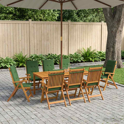 vidaXL Garden Dining Set 8-Seaters Natural Solid Acacia Wood 1