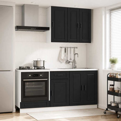 vidaXL Kitchen Unit PORTO 5 pcs Engineered Wood