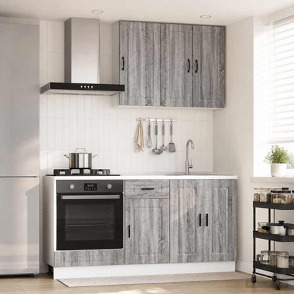 vidaXL Kitchen Unit PORTO 5 pcs Engineered Wood