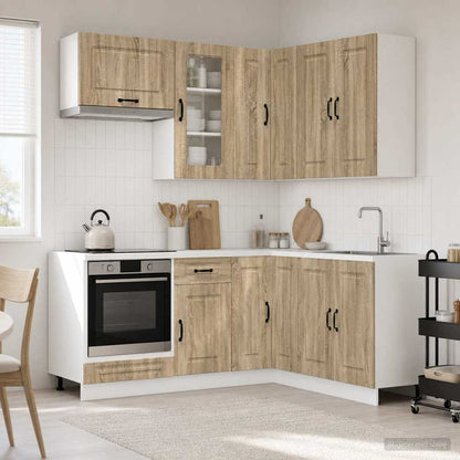 vidaXL Kitchen Unit KALMAR 8 pcs Sonoma Oak Engineered Wood 1