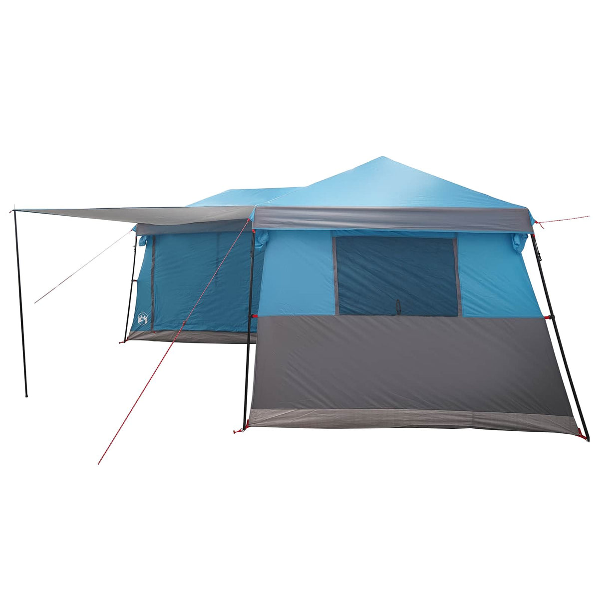 vidaXL Family Tent with Rainfly Water-Resistant 14-Person Blue 6
