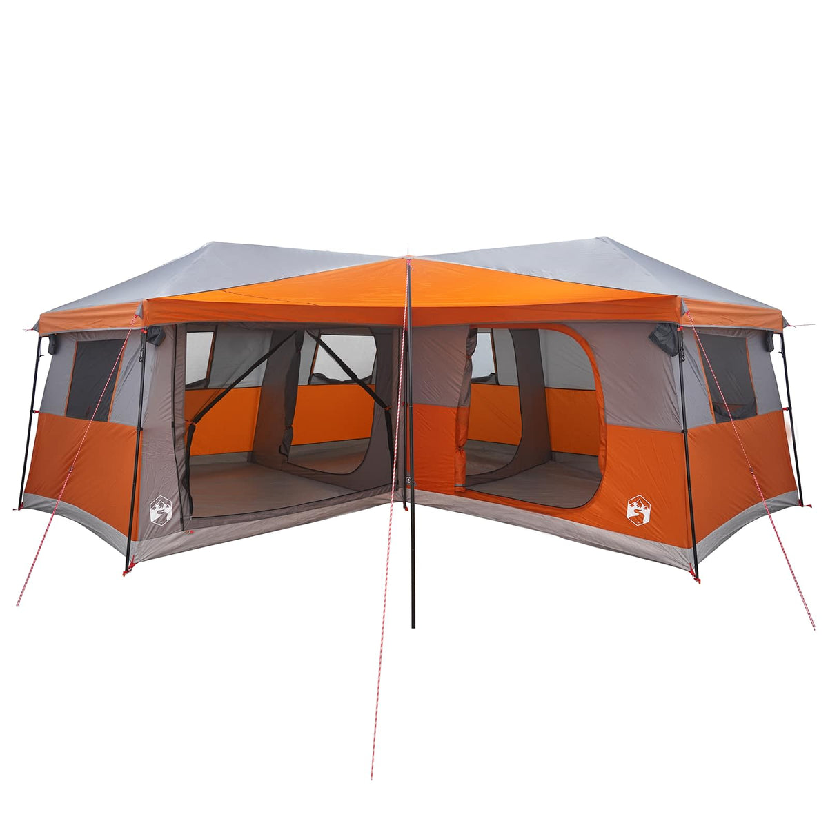 vidaXL Family Tent with Rainfly Water-Resistant 14-Person 4