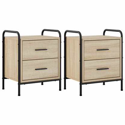 Bedside Cabinet 40 x 30 x 50 cm Engineered Wood Sonoma oak