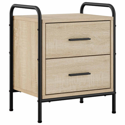 Bedside Cabinet 40 x 30 x 50 cm Engineered Wood Sonoma oak