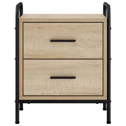 Bedside Cabinet 40 x 30 x 50 cm Engineered Wood Sonoma oak