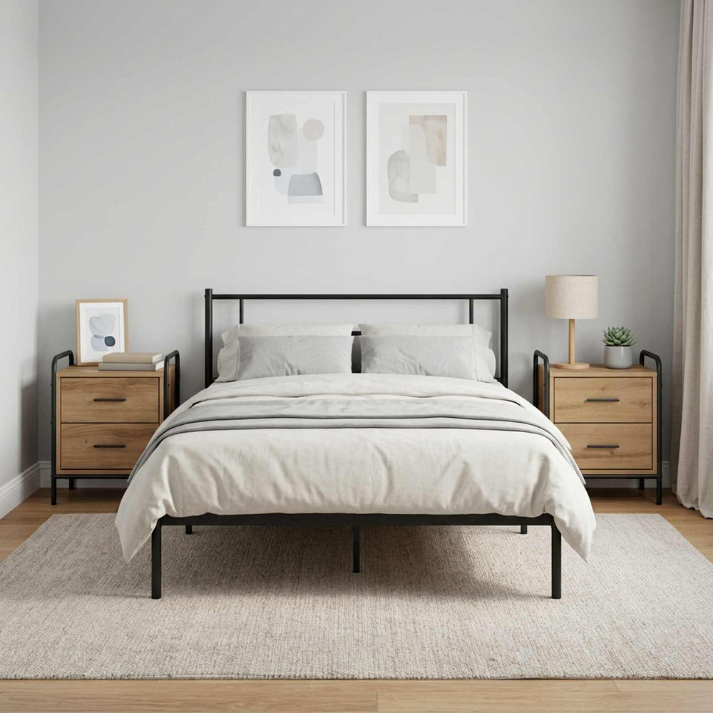 vidaXL Bedside Cabinet 40 x 30 x 50 cm Engineered Wood