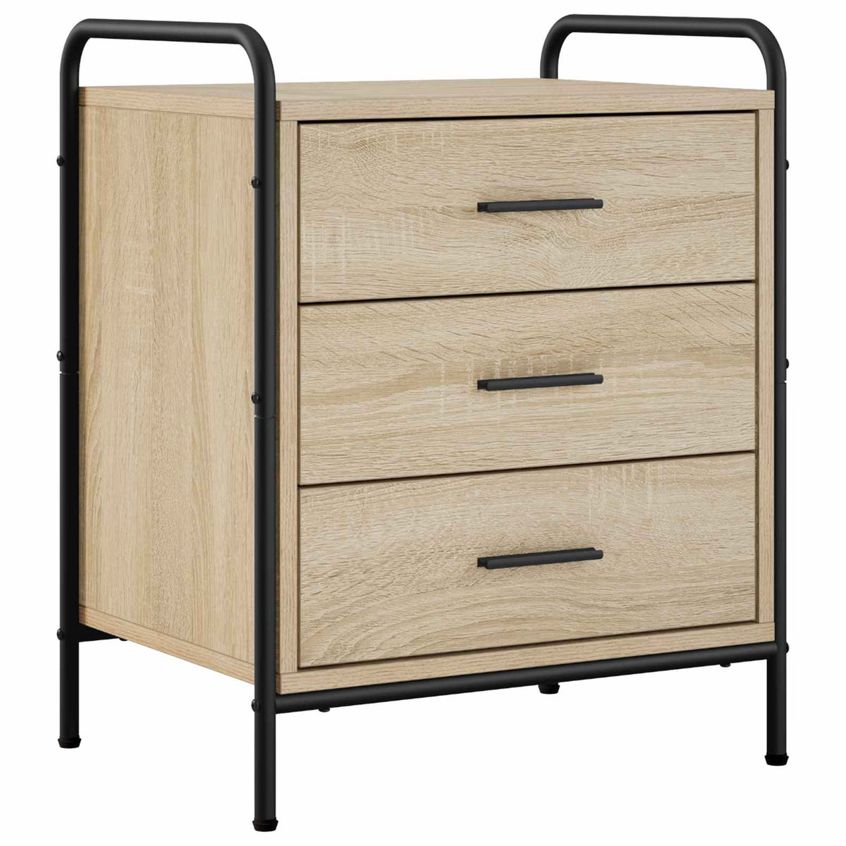 Bedside Cabinet 48 x 36.5 x 60 cm Sonoma oak 1