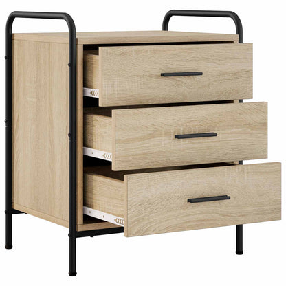Bedside Cabinet 48 x 36.5 x 60 cm Sonoma oak 1