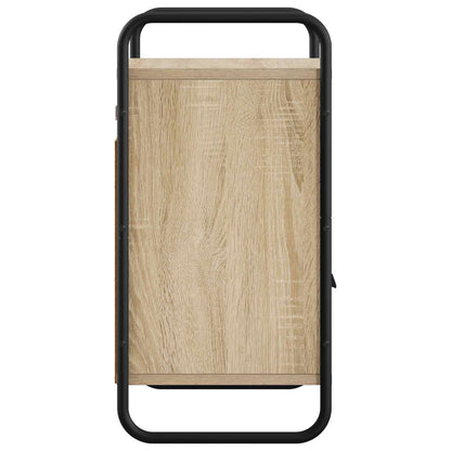 Hanging Bedside Cabinet 40 x 30 x 60 cm Sonoma oak