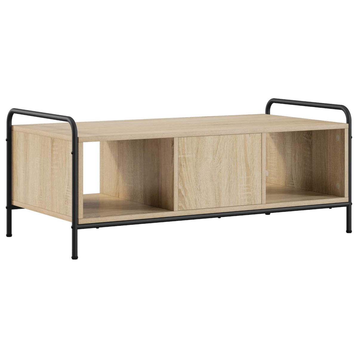 Coffee Table 99.5 x 49 x 41 cm Engineered Wood Sonoma oak