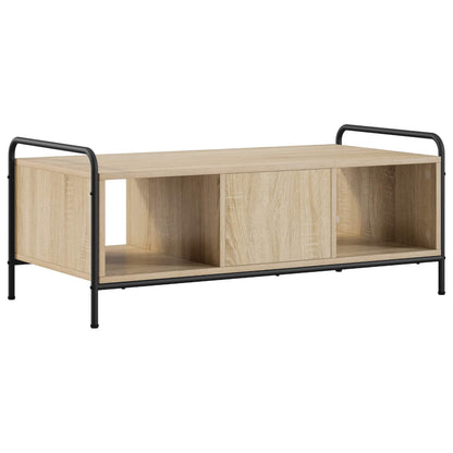 Coffee Table 99.5 x 49 x 41 cm Engineered Wood Sonoma oak