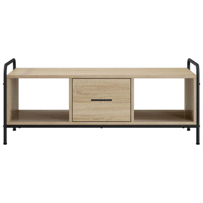 Coffee Table 99.5 x 49 x 41 cm Engineered Wood Sonoma oak