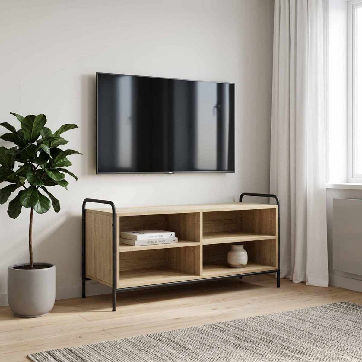 TV Cabinet Engineered Wood Depth 39.5 cm Sonoma oak 100 cm