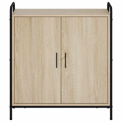 Sideboard 73 x 33 x 81 cm Engineered Wood with 2 Doors Sonoma oak
