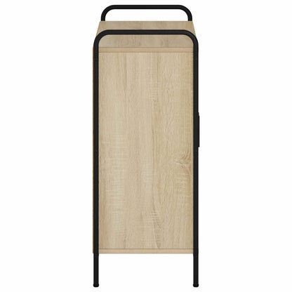 Sideboard 73 x 33 x 81 cm Engineered Wood with 2 Doors Sonoma oak